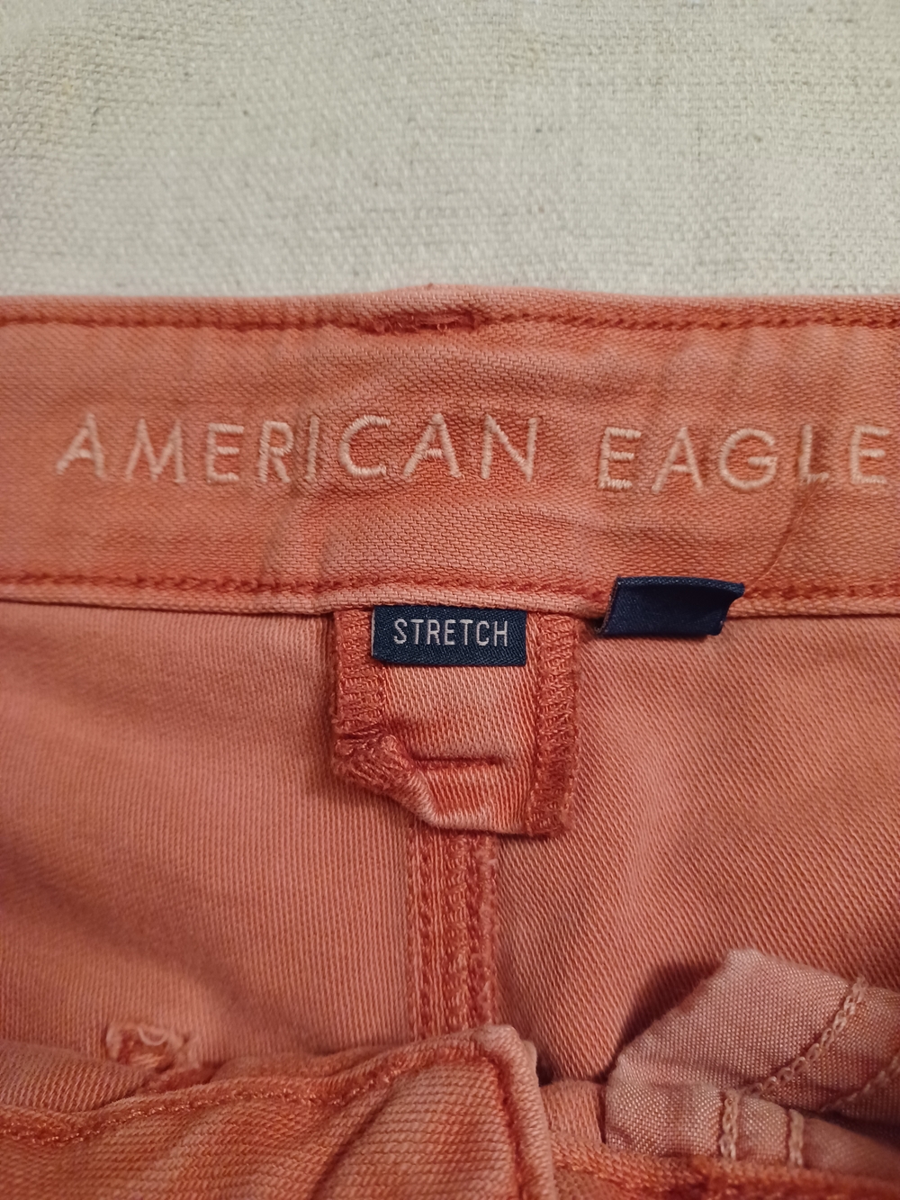 American Eagle Outfitters Coral Cargo Pants Women's Size 4 - Picture 2 of 7